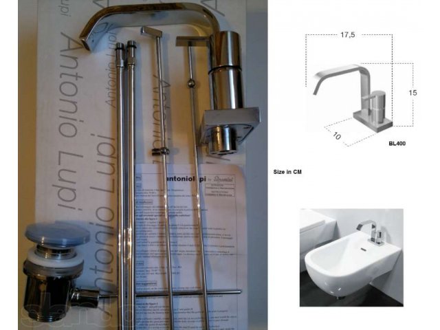 Смесители Antonio Lupi Blok Light в городе Москва, фото 4, Сантехника