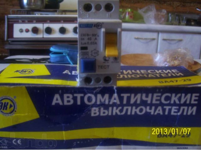 Продам выключатель(УЗО) в городе Тюмень, фото 2, Тюменская область