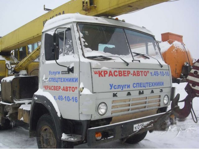 Услуги автокрана 16- 25т в городе Киров, фото 1, стоимость: 1 350 руб.