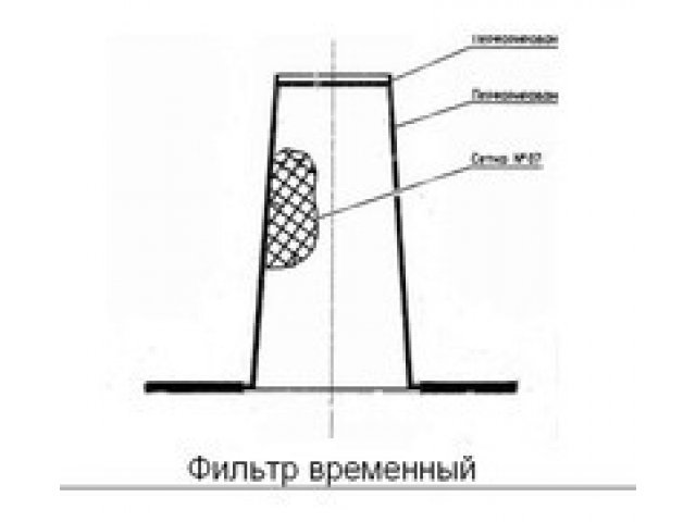 Фильтр временный к насосам ФСВ в городе Нижнекамск, фото 1, стоимость: 1 руб.