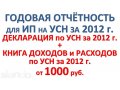 Годовая отчетность для ИП на УСН в городе Санкт-Петербург, фото 1, Ленинградская область