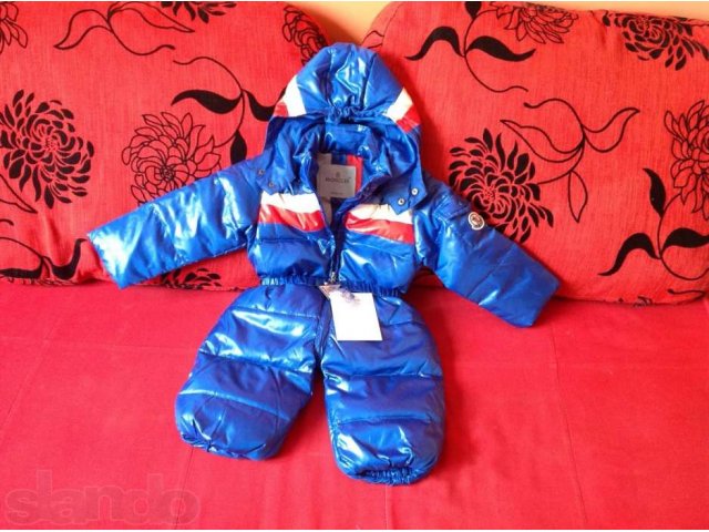 Комбинезон зимний на пуху Moncler (новый) в городе Южно-Сахалинск, фото 1, стоимость: 1 800 руб.