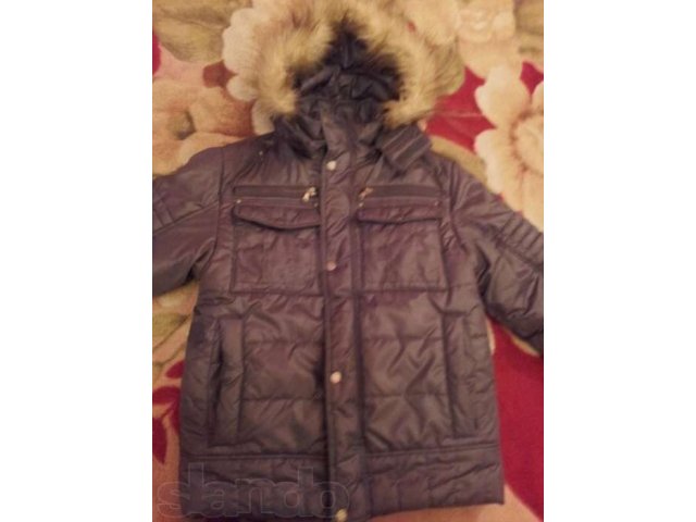 Куртка зимняя серая размер 40 рост 158 см. в городе Коряжма, фото 1, Одежда для мальчиков