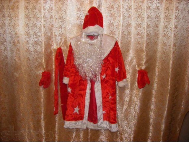 костюм деда мороза в городе Красноярск, фото 1, стоимость: 1 200 руб.