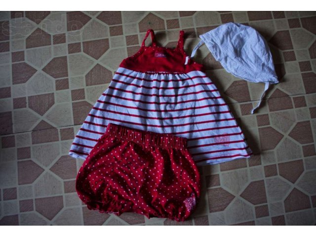 Одежда для девочки на 1 год пакетом, 10 вещей. в городе Мытищи, фото 2, стоимость: 600 руб.