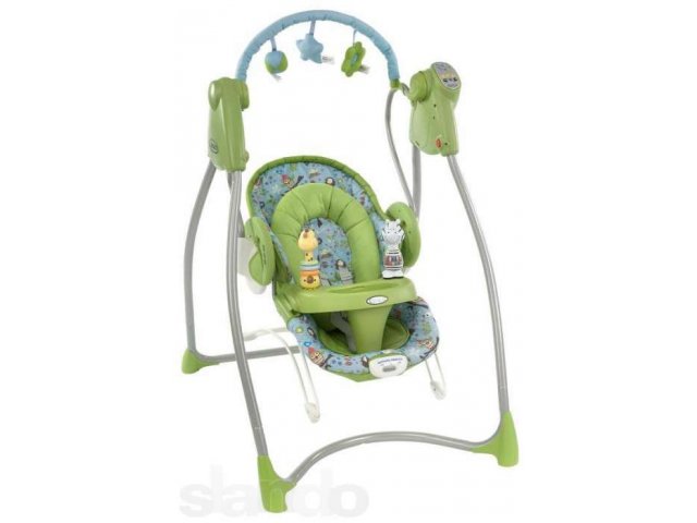 продам  Электрокачели 2 в 1 Graco Swing NBounce в городе Лиски, фото 1, стоимость: 5 500 руб.