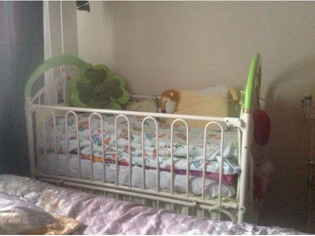 Детская кровать с люлькой в городе Ессентуки, фото 1, стоимость: 3 000 руб.