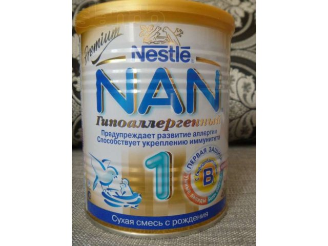 Продам смесь НАН 1 гипоаллергенный в городе Братск, фото 1, стоимость: 480 руб.