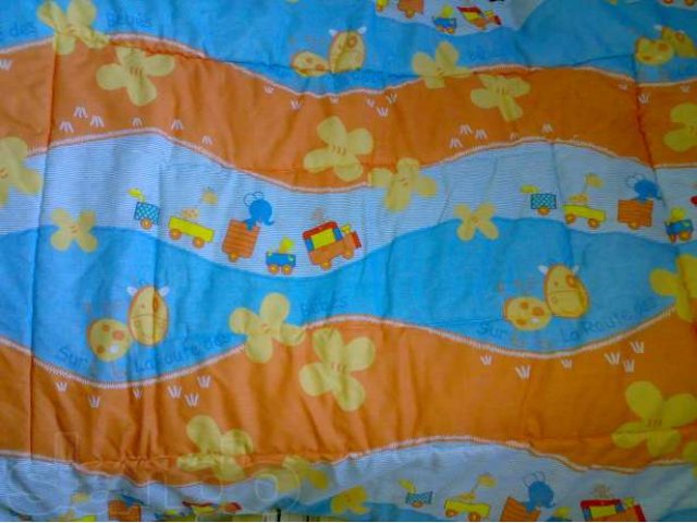 Одеяло детское новое 100/140(наполнитель холлофайбер) в городе Саратов, фото 1, стоимость: 400 руб.