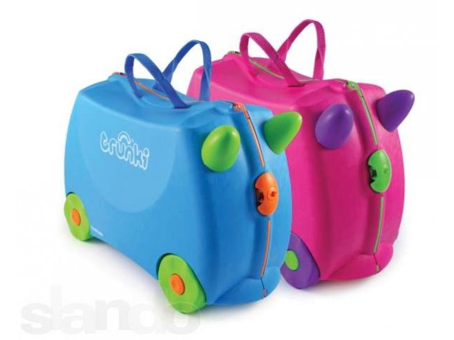 Trunki Terrance - голубой детский чемодан Транки в городе Иваново, фото 1, стоимость: 2 500 руб.