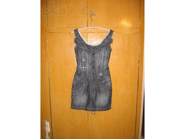 Сарафан джинсовый черный в городе Псков, фото 1, Одежда для девочек