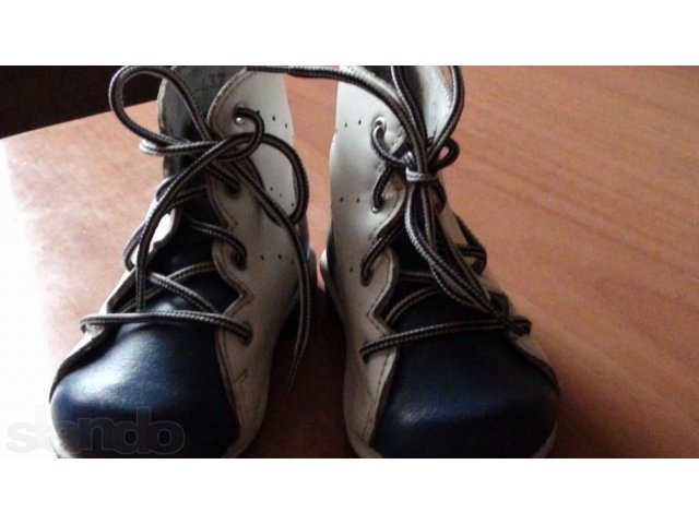 ботиночки первые шаги,17 р-р,не сношены в городе Москва, фото 1, Детская обувь