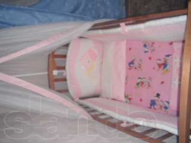 Продам детскую кровать-маятник. в городе Нижний Тагил, фото 2, Детская мебель