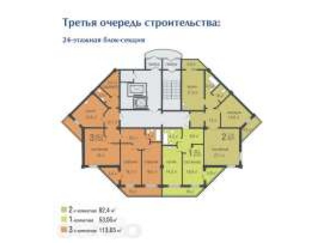 Продам 1 ком. Киренского 32 в городе Красноярск, фото 1, стоимость: 2 400 000 руб.