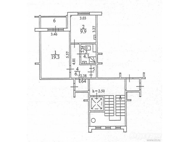 1-комн.  квартира,  60 лет Октября ул,  7/1,  2/10,  площадь:  общая 46 кв. м.,  жилая 20 кв. м.,  кухня 10 кв. м.,  с/у совмещённый,  евроремонт,.. . в городе Клин, фото 9, Московская область