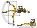 Услуги экскаватора погрузчика JCB3CX с гидромолотом в городе Москва, фото 1, Московская область