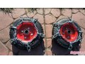 Ведущие колеса для мототележки с посадочным 20мм,  диаметр 210мм с цепями в городе Тольятти, фото 1, Самарская область