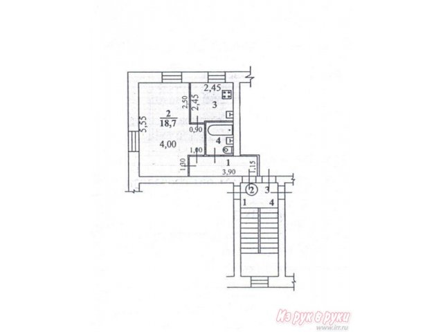 1-комн.  квартира,  Рябикова б-р,  3,  2/5,  площадь:  общая 32 кв. м.,  жилая 19 кв. м.,  кухня 6 кв. м.,  с/у совмещённый,  типовой,  городской.. . в городе Иркутск, фото 2, Иркутская область