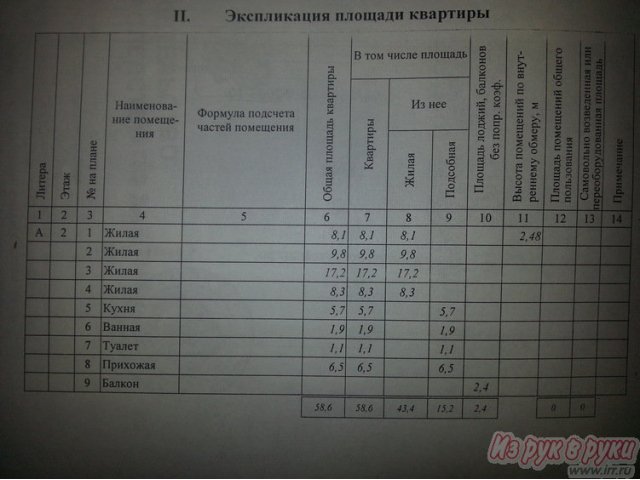 4-комн.  квартира,  П. Шувалова ул,  7,  2/5 общая 58.6 кв. м.,  приватизированная в городе Боровск, фото 3, стоимость: 3 800 000 руб.