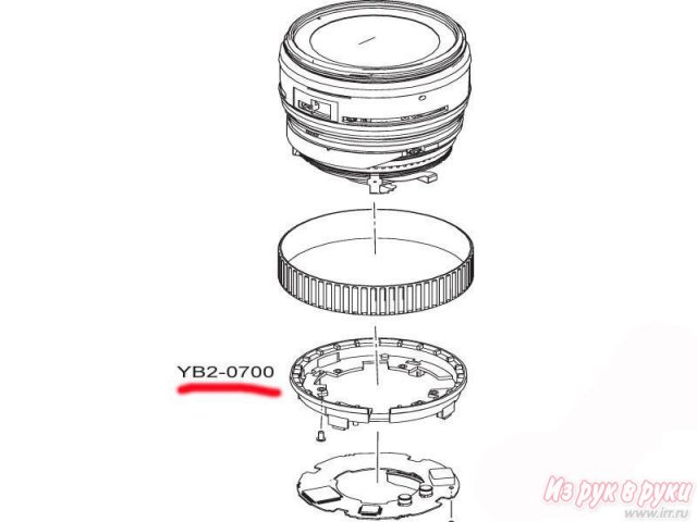 Кольцо - YB2-0700-000 - BARREL FIXED – для Canon EF 17-85 IS USM (NEW) в городе Москва, фото 1, стоимость: 480 руб.
