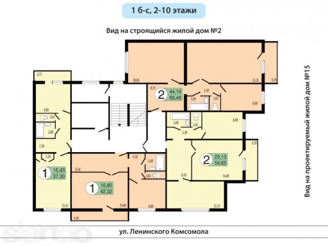 Продам 3-комнатную квартиру в новостройке в городе Красноярск, фото 1, Новостройки