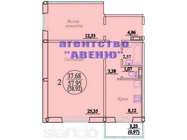 Продам 2-к квартиру в городе Новосибирск, фото 1, Новостройки