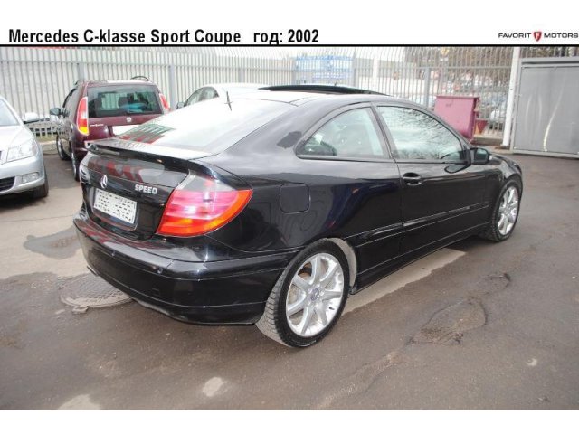 Mercedes Cklasse Sport Coupe 2002г.  автомат 1796см.  куб в городе Москва, фото 3, стоимость: 460 000 руб.