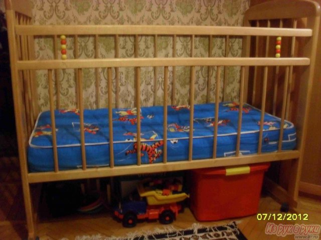 Продам детскую кроватку в городе Радужный, фото 4, стоимость: 1 000 руб.