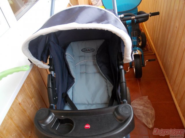 Продам:  детская коляска-прогулочная Graco,  для одного ребенка,  механизм складывания:  книжка в городе Великий Новгород, фото 3, Новгородская область