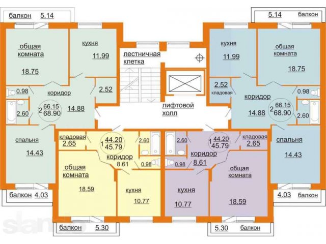 Продам 1 комнатную Покровский в городе Красноярск, фото 1, стоимость: 2 473 000 руб.