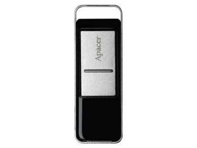 Флеш-карта Apacer AH521 8Gb Silver-Black в городе Челябинск, фото 1, стоимость: 490 руб.