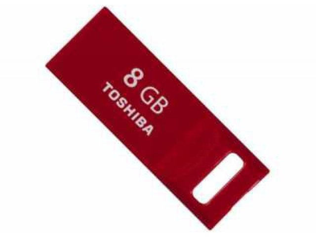 Флеш-карта Toshiba TransMemory mini 8ГБ Red в городе Челябинск, фото 1, стоимость: 490 руб.