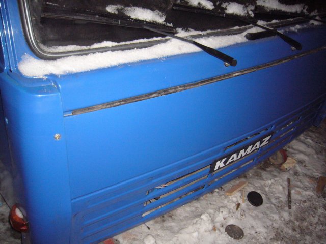 Кабина КАМАЗ 5410,  с низкой крышей с спальным местом,  цвет ОКЕАН (темно-синий),  после полного капитального ремонта. в городе Псков, фото 2, Псковская область