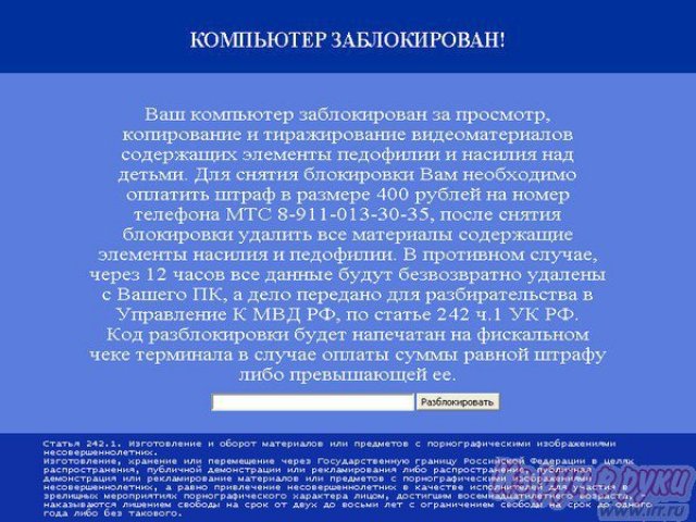 Удаление банеров,  вирусов.  Разблокировка компьютера.  Выезд по городу в городе Пенза, фото 1, стоимость: 400 руб.