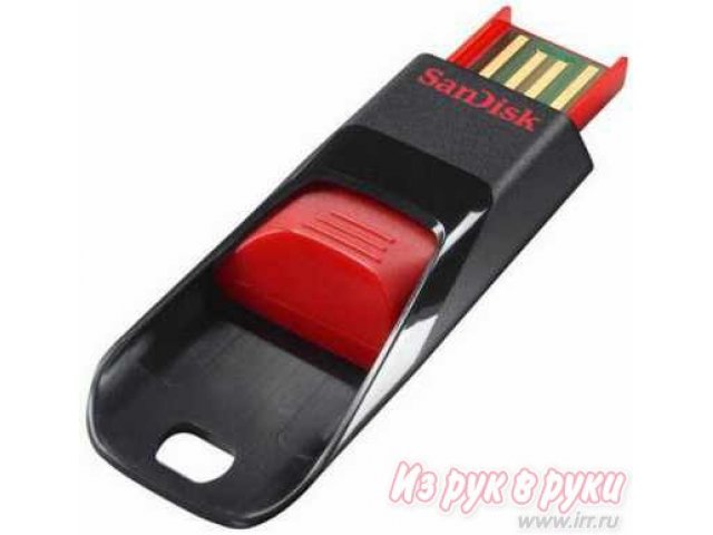 Флеш-карта SanDisk Cruzer Edge 16Gb BlackRed в городе Челябинск, фото 1, стоимость: 790 руб.