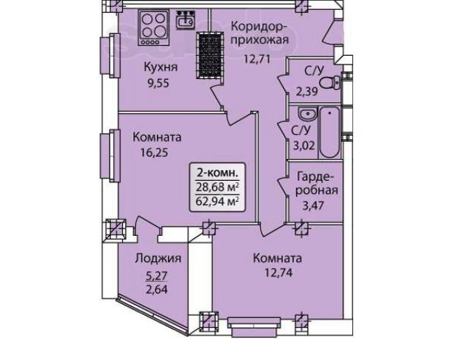 Продам 1к.кв и 2к.кв. в ЖК ГАРМОНИЯ(за ТЦ Реал) в городе Ижевск, фото 3, Удмуртия