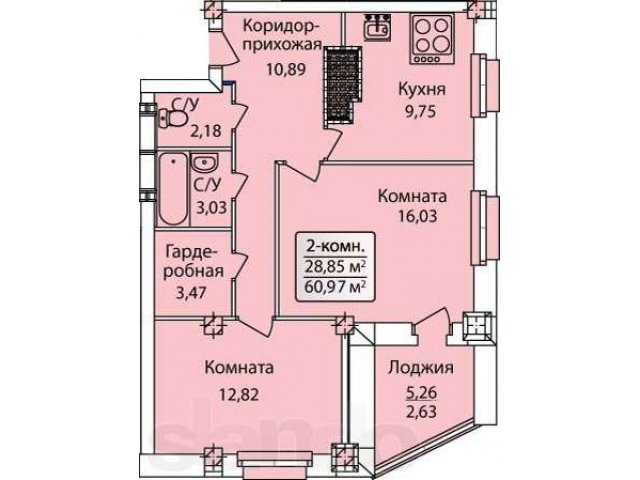 Продам 1к.кв и 2к.кв. в ЖК ГАРМОНИЯ(за ТЦ Реал) в городе Ижевск, фото 4, стоимость: 1 520 000 руб.