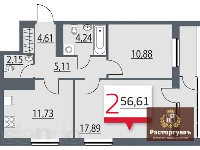 Продаю новую 2-комнатную квартиру (г.Березовский) в городе Екатеринбург, фото 2, Свердловская область