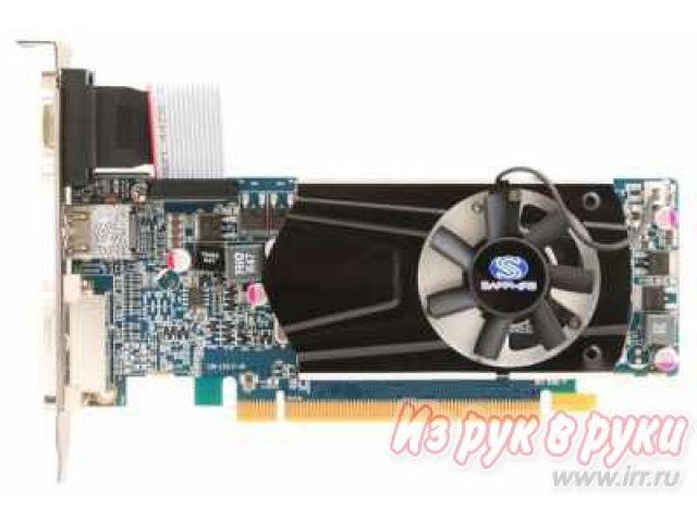 Видеокарта Sapphire Radeon HD 6570 650Mhz PCI-E 2.1 2048Mb 1600Mhz 128 bit VGA DVI HDMI HDCP (11191-02-20G) в городе Челябинск, фото 1, стоимость: 2 390 руб.