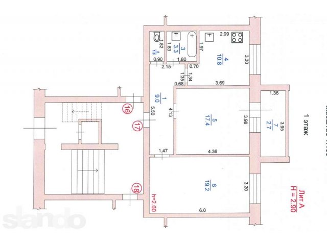 Продам в новом доме 2-комн. квартиру в городе Ковылкино, фото 3, стоимость: 1 410 000 руб.