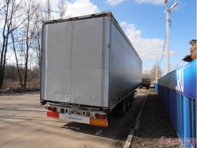 Krone SDP27 - полуприцеп шторный 2005г. в.,  серый,  ABS,  грузоподъёмность 31т.,  3 оси BWP! в городе Москва, фото 1, стоимость: 680 000 руб.