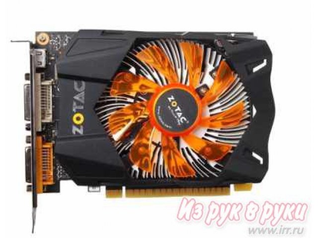 Видеокарта Zotac GeForce GTX 650 1071Mhz PCI-E 3.0 1024Mb 5000Mhz 128 bit 2xDVI mHDMI HDCP (ZT-61001-10M) в городе Челябинск, фото 1, стоимость: 4 090 руб.