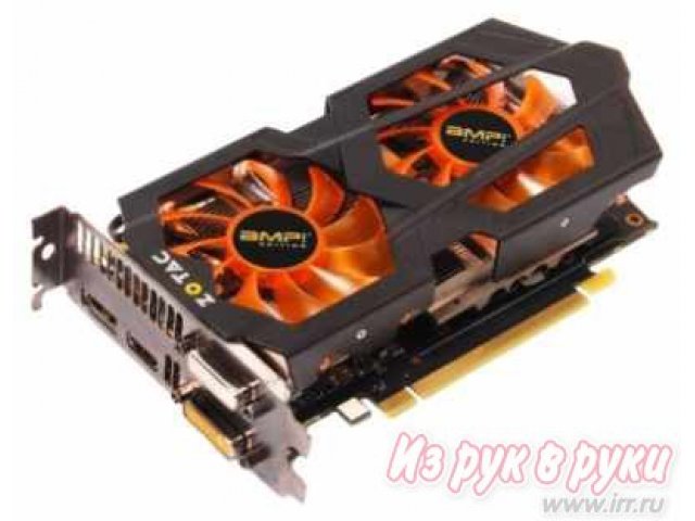 Видеокарта Zotac GeForce GTX 660 Ti 1033Mhz PCI-E 3.0 2048Mb 6608Mhz 192 bit 2xDVI HDMI HDCP DP Cool (ZT-60804-10P) в городе Челябинск, фото 1, стоимость: 11 390 руб.