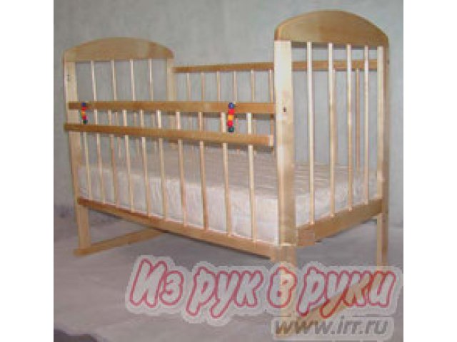 Новая кроватка в городе Чебоксары, фото 1, стоимость: 1 600 руб.