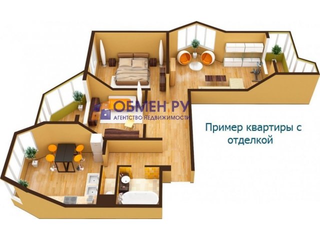 Продам 3-комн.  квартиру в новостройке,  общая площадь:  80 кв. м.,  адрес:  Большая Бутовская,  13,  этаж:  3/17 в городе Москва, фото 5, Московская область