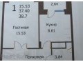 Продам 1-комнатную новостройка Железнодоржный в городе Лобня, фото 1, Московская область