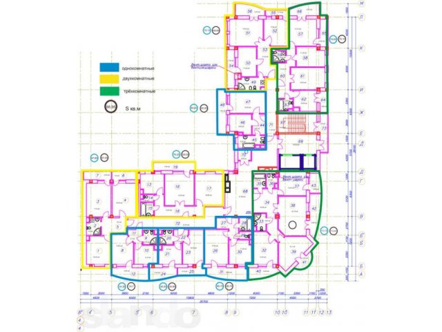 Продам 3-кв. Коммунистический пр-т 31/2 в городе Челябинск, фото 2, Новостройки