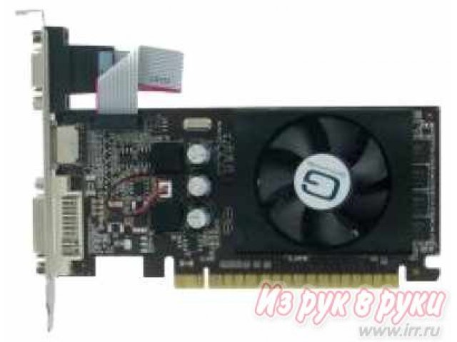 Видеокарта Gainward GeForce GT 520 810Mhz PCI-E 2.0 512Mb 1070Mhz 32 bit VGA DVI HDMI HDCP (NEAT5200HD53) в городе Челябинск, фото 1, стоимость: 1 690 руб.