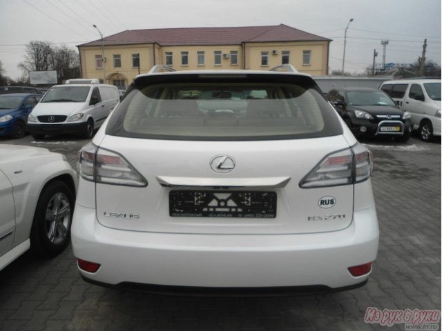 Lexus RX 270,  внедорожник,  2010 г. в.,  пробег:  55000 км.,  автоматическая,  2.6 л в городе Калининград, фото 3, Калининградская область