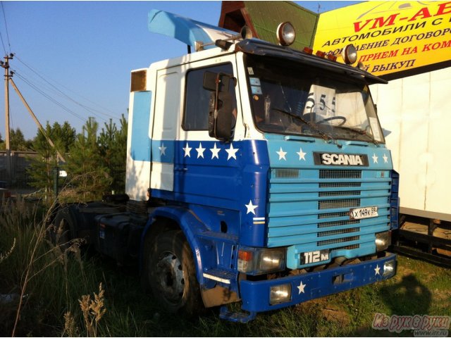 scania-112м 1987г. в. п/п general trailers 2001 г. в. 96 куб.  штора ворота. в городе Пермь, фото 3, стоимость: 535 000 руб.